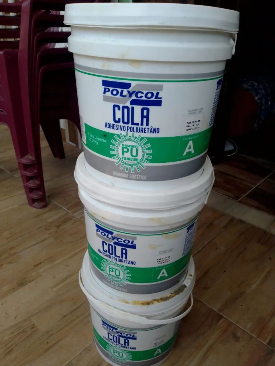 Colar de grama sintética