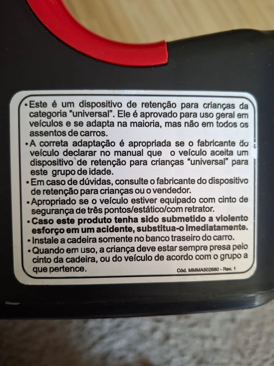 Cadeirinha carro  - Foto 2