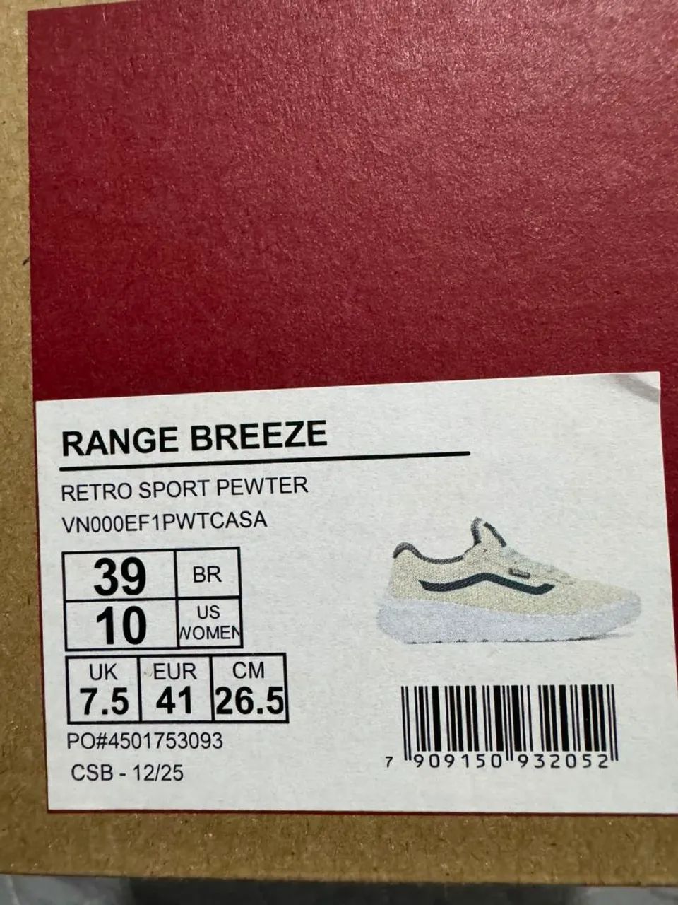 Tênis Vans Range Breeze unisex - N39 - ORIGINAL <br> - Foto 2