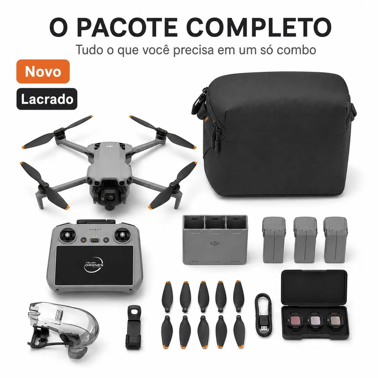 Drone DJI Mini 5 Pro Fly More Combo Plus DJI RC 2 - Novo Lacrado - Foto 2