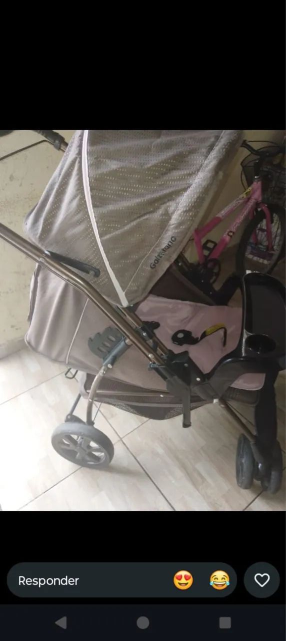 carrinho de bebe galzerano - Foto 3