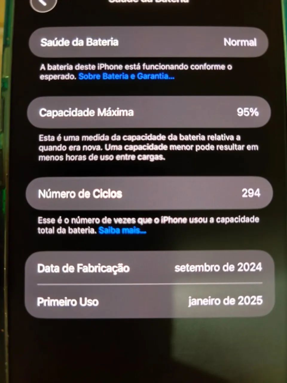 Apple Iphone 16 Pro Max E-sim (512 Gb) - Titânio-preto - Foto 4
