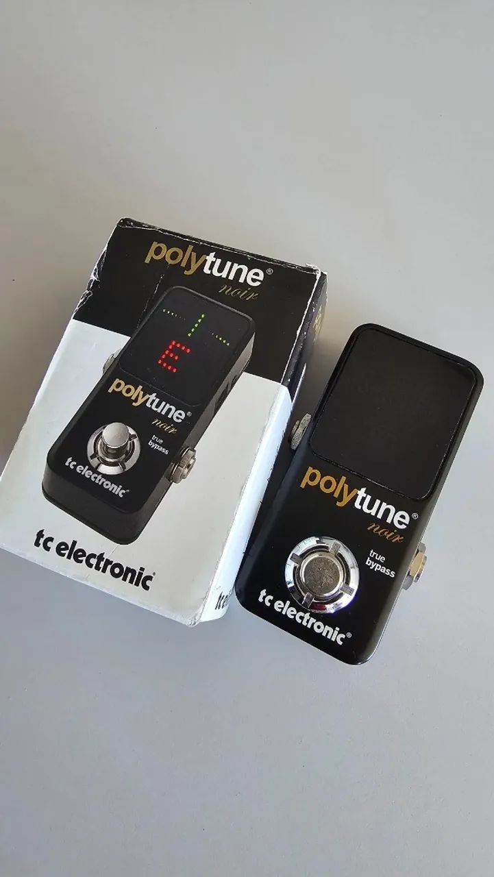 Tc Electronic Polytune Mini Noir Afinador Cromático - Instrumentos