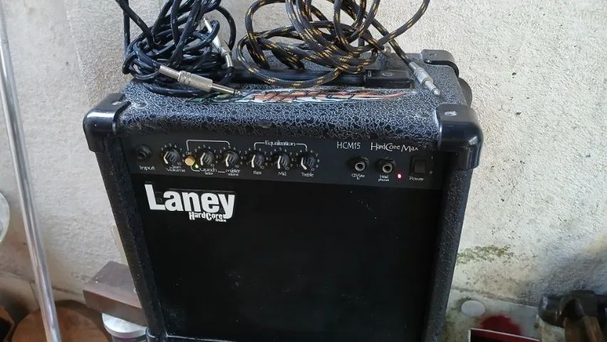 Caixa Amplificador Guitarra Laney Hcm15 HardCore Max 15 W