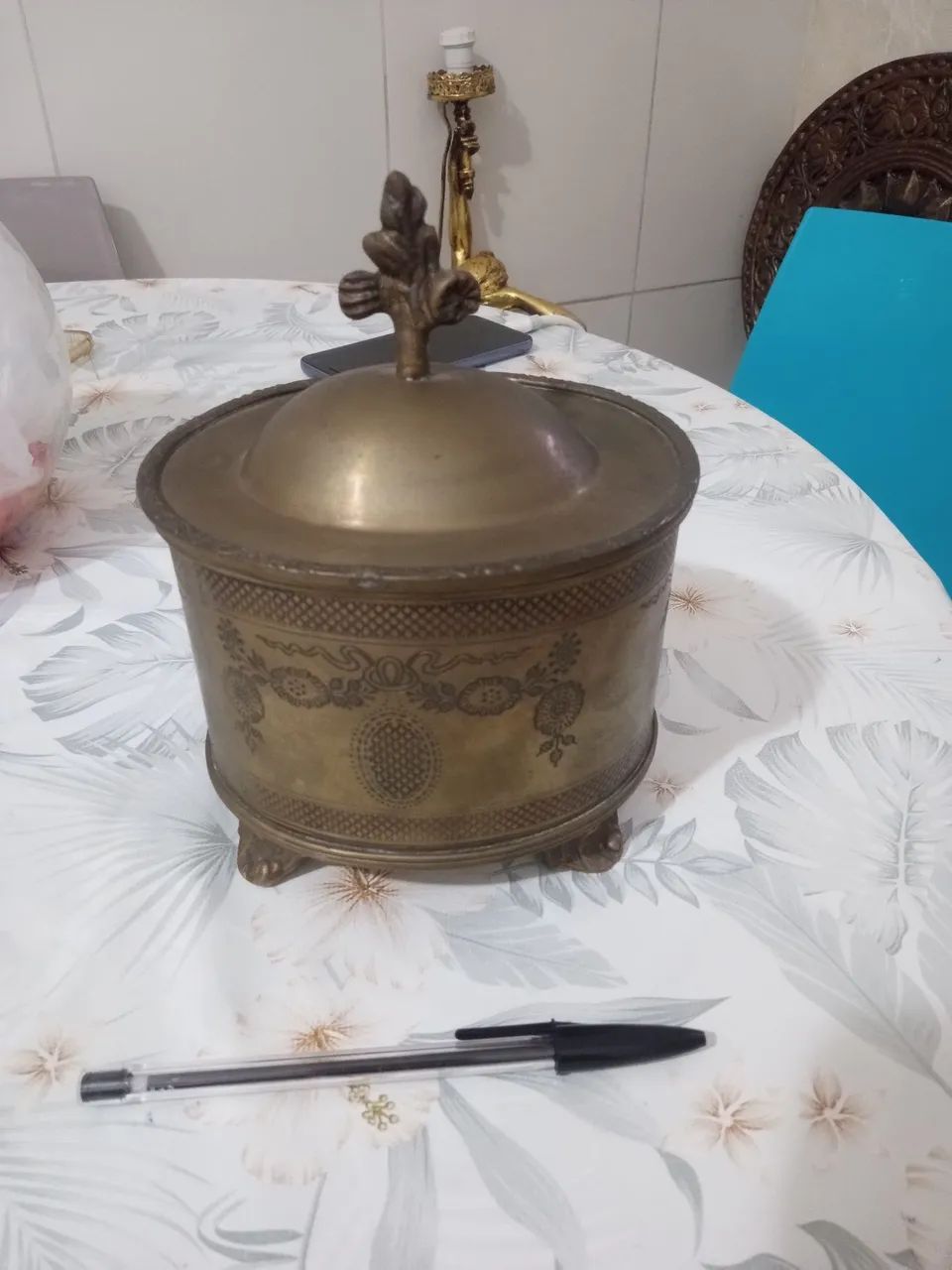 Pote de bronze.  - Foto 3