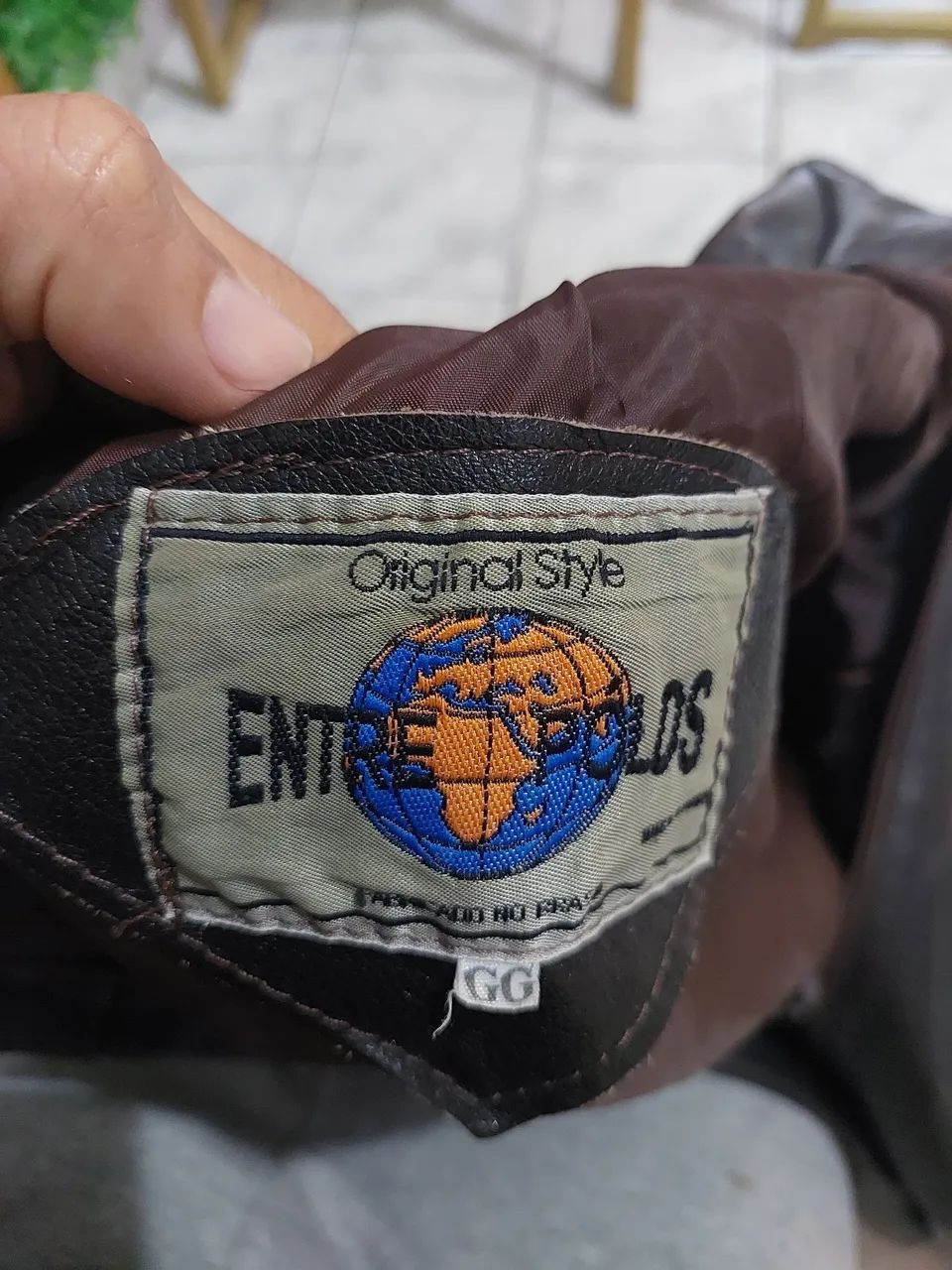 Jaqueta 100% couro Entre polos  - Foto 3