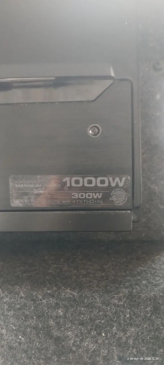 Caixa selada com módulo Kenwood para carro - Foto 4