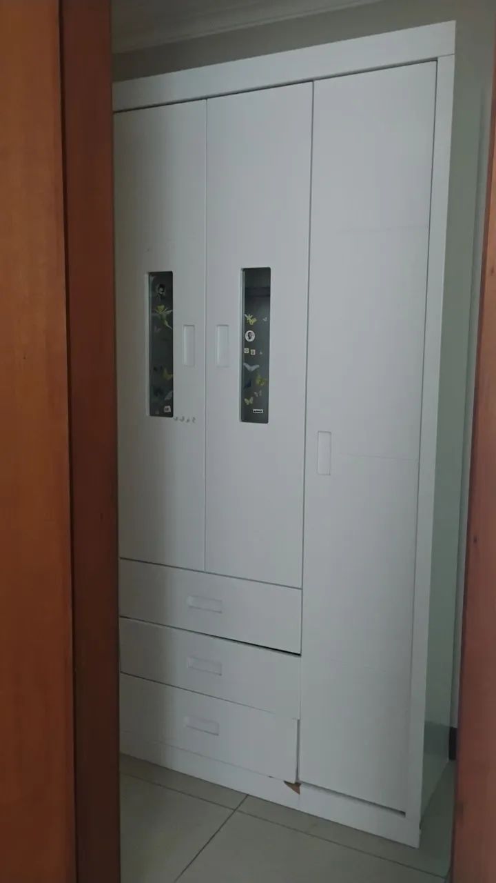 Guarda roupa de solteiro Branco  - Foto 2