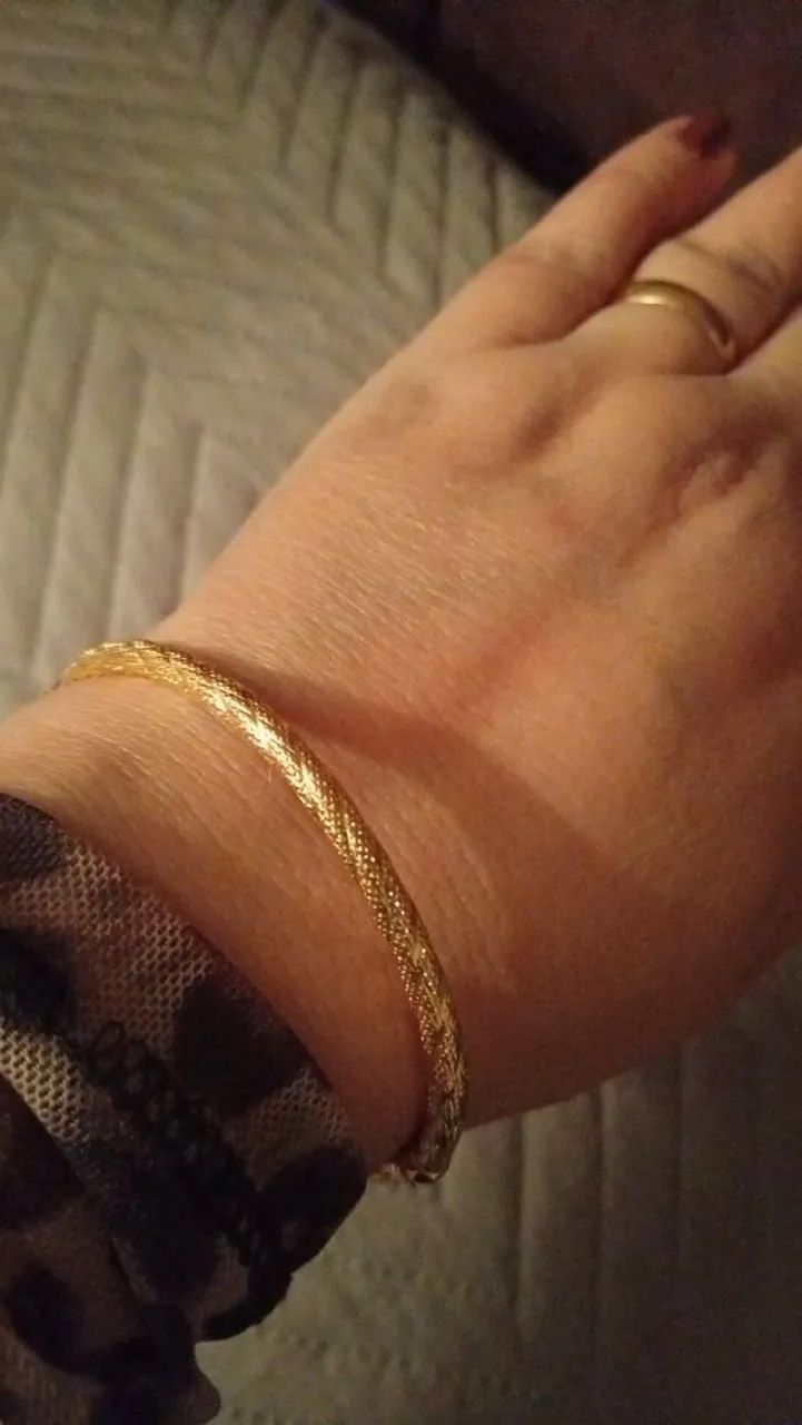 Bracelete Ouro 18.5 k - Foto 2