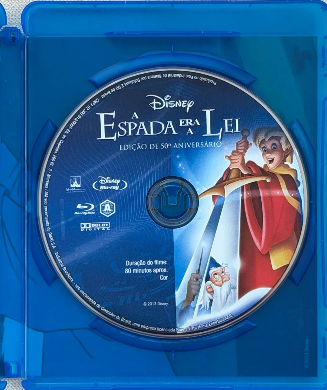 BLU-RAY DISNEY A ESPADA ERA A LEI (ORIGINAL) - Foto 3