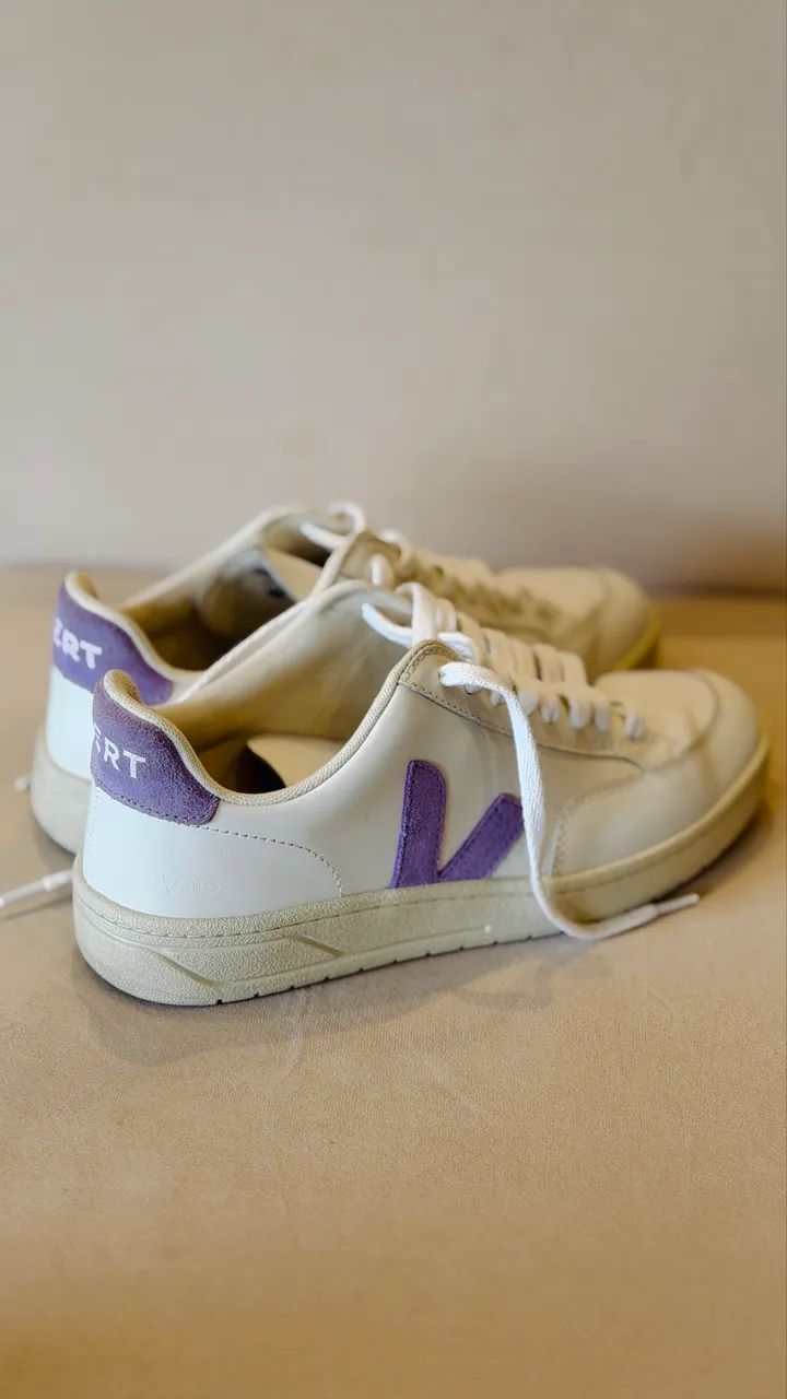 Vert V-12 Leather 36 Branco  - Foto 5