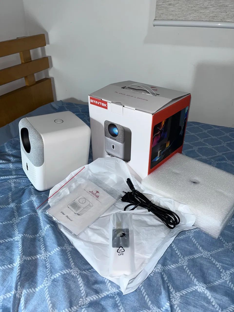 Projetor Byintek U4 Android Wi-Fi Auto Foco HD - Foto 3