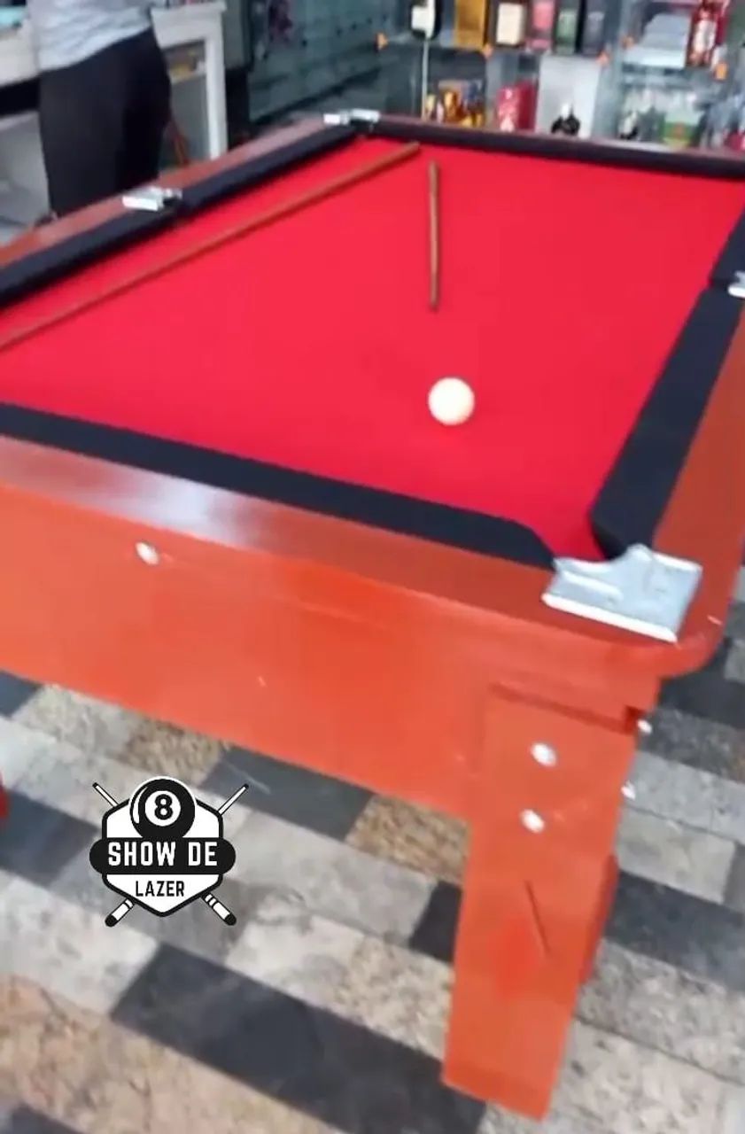 Sinuca De Gaveta Tipo Padrão Verniz Mogno  - Foto 3