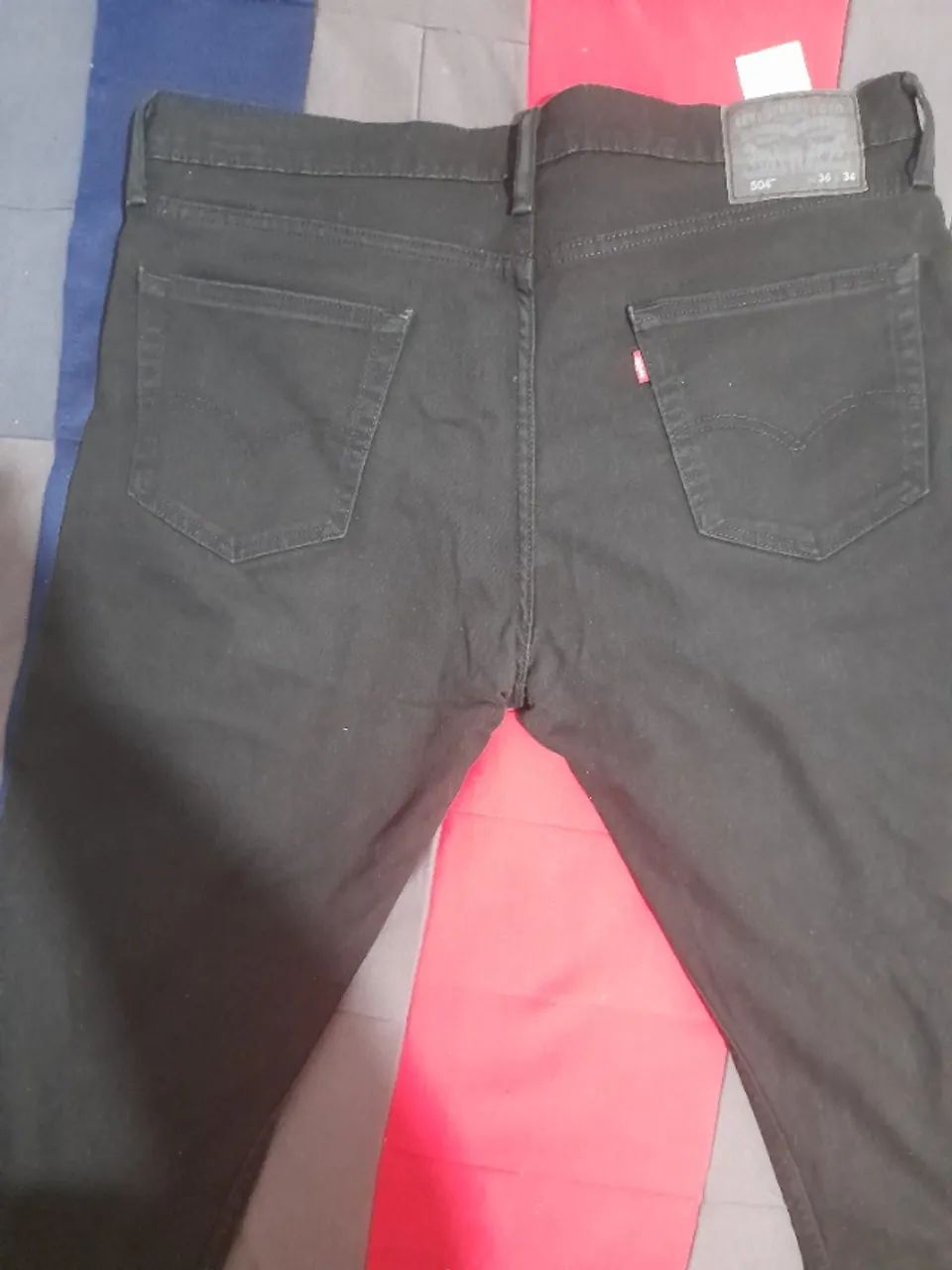 CALÇA LEVIS ORIGINAL PRETA 44 - Foto 2