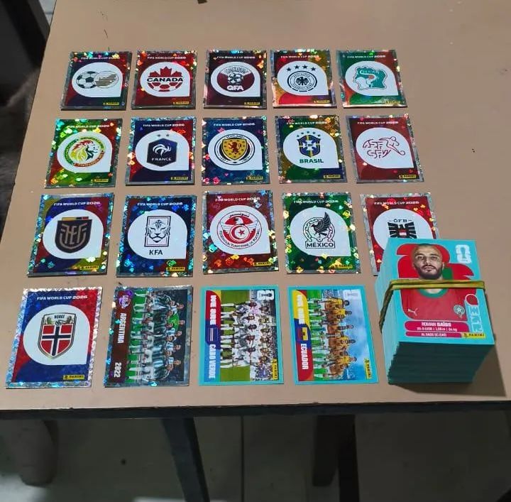 Figurinhas da copa do mundo 2026
