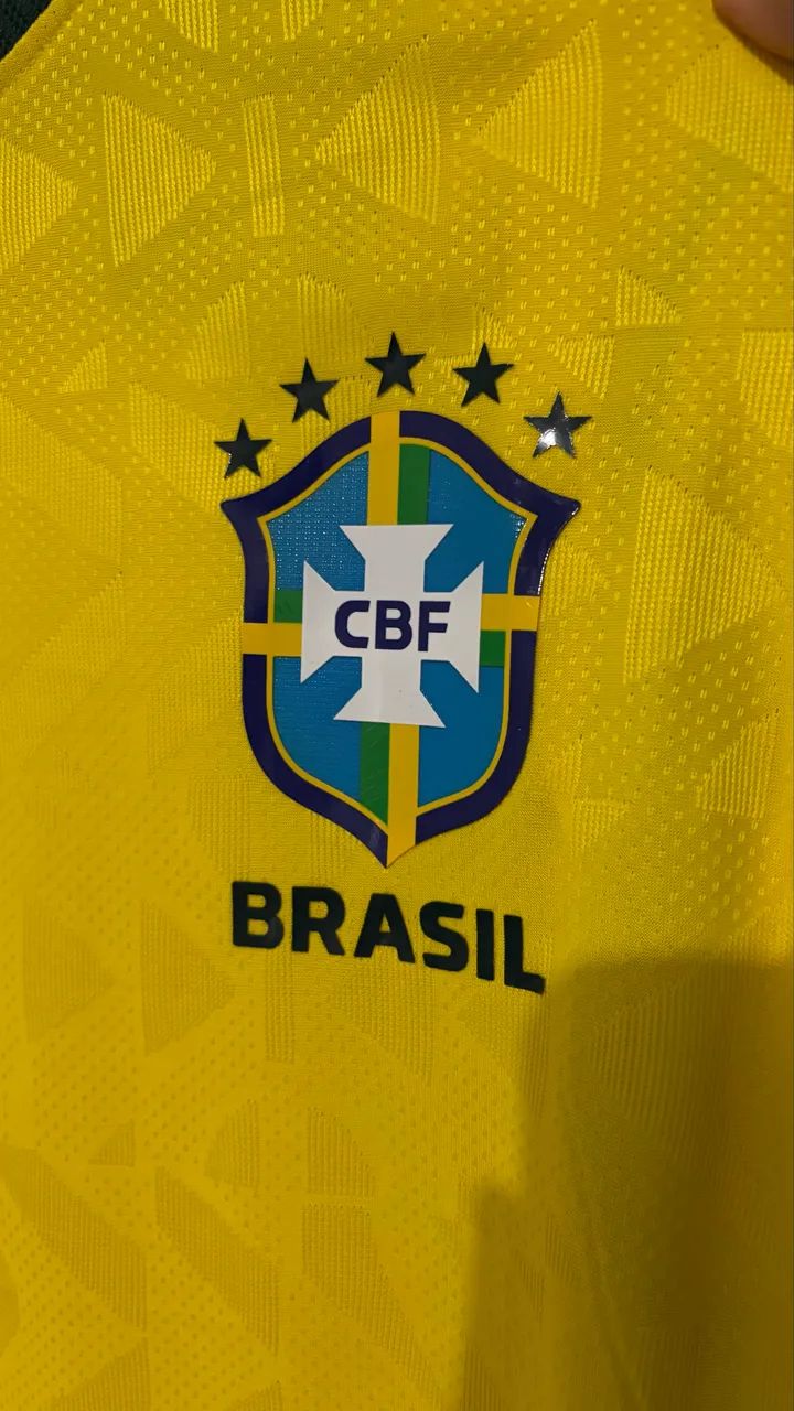 Camiseta do Brasil modelo Jogador - Foto 2