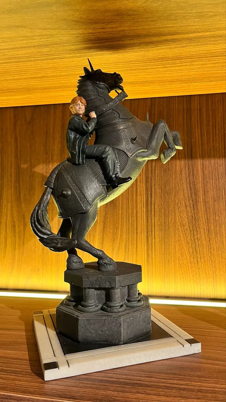 Ron Weasley at the Wizard Chess Deluxe - 1/10 - Iron Studios / Harry Potter  - Foto 2