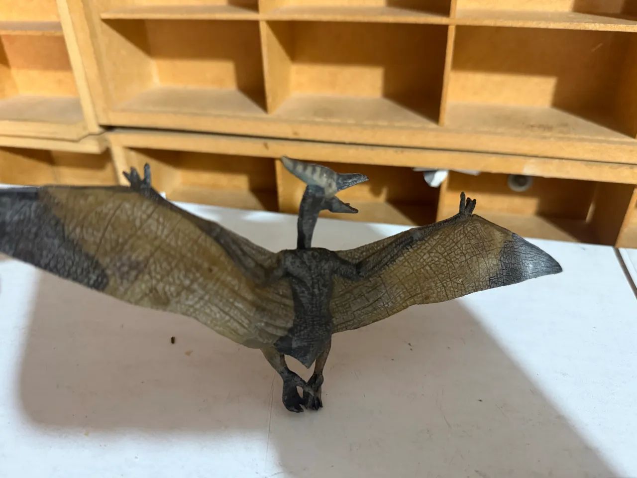 Action Figure educacional pterssauro pterodáctilo dino 23cm - Foto 2