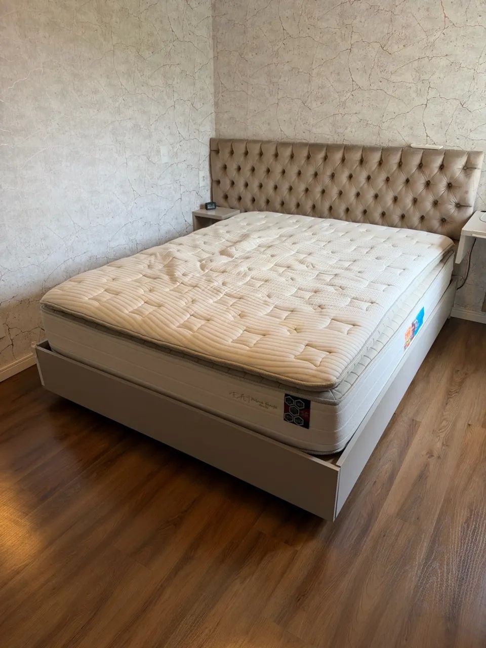 Colchão de casal com molas e pillow top  - Foto 3