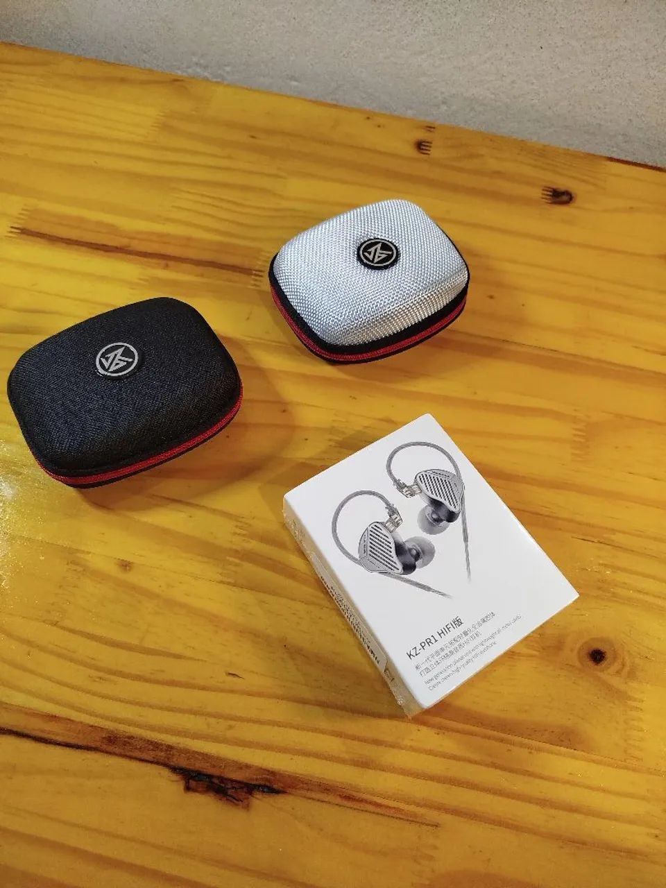 Fone Profissional KZ PR1 Hi-Fi Driver Planar - grátis bag - Lacrado! - Foto 3