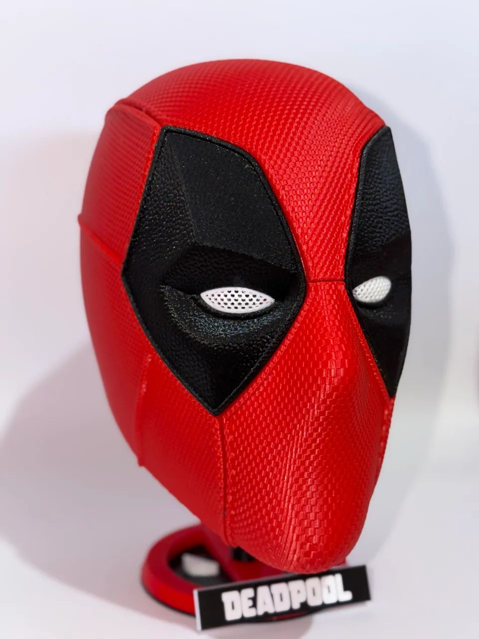 Capacete Deadpool em Impressão 3D - Tamanho Real - Foto 2