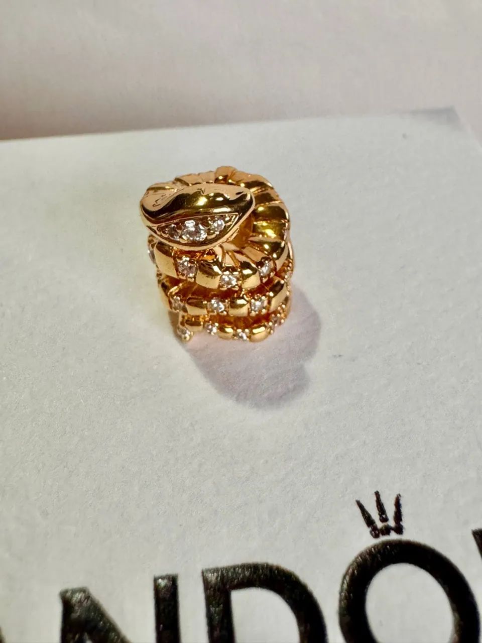 Charm Pandora Cobra Enrolada  - Foto 4