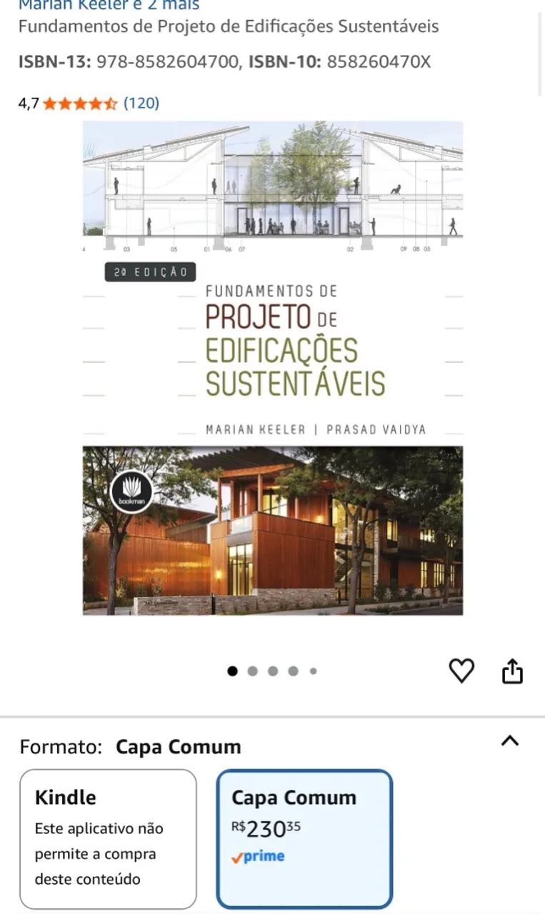 Livro FUNDAMENTOS DE PROJETO DE EDIFICAÇÕES SUSTENTÁVEIS - Keeler e Vaidya - Foto 4