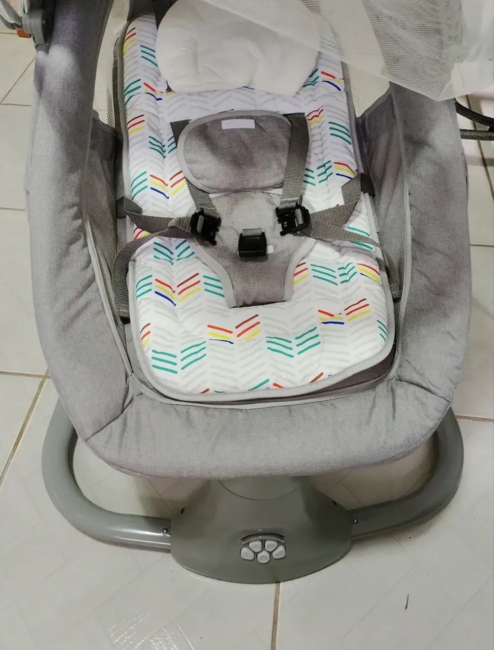 Cadeira de balanço automática bebê 