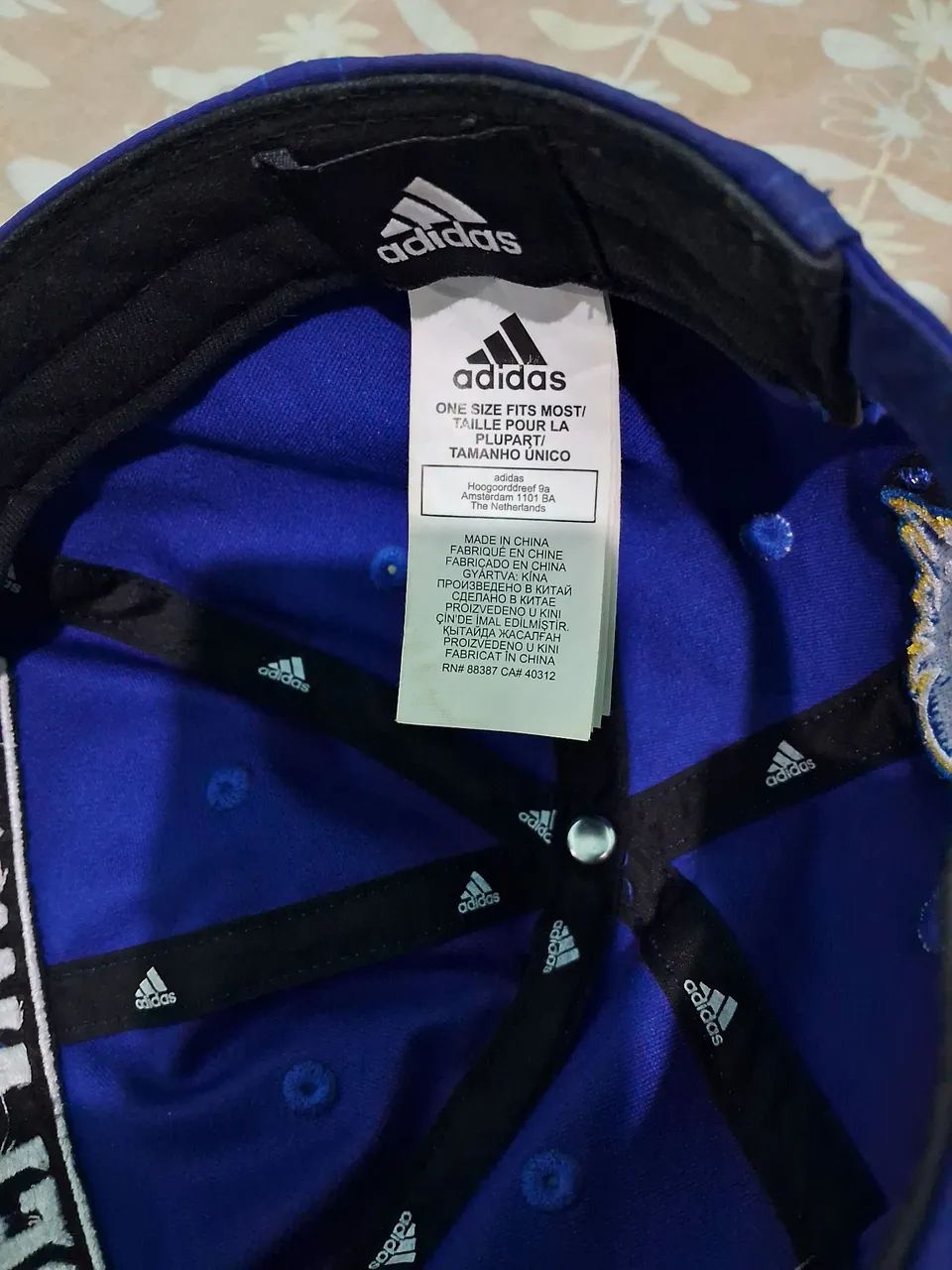 Boné adidas azul  - Foto 5