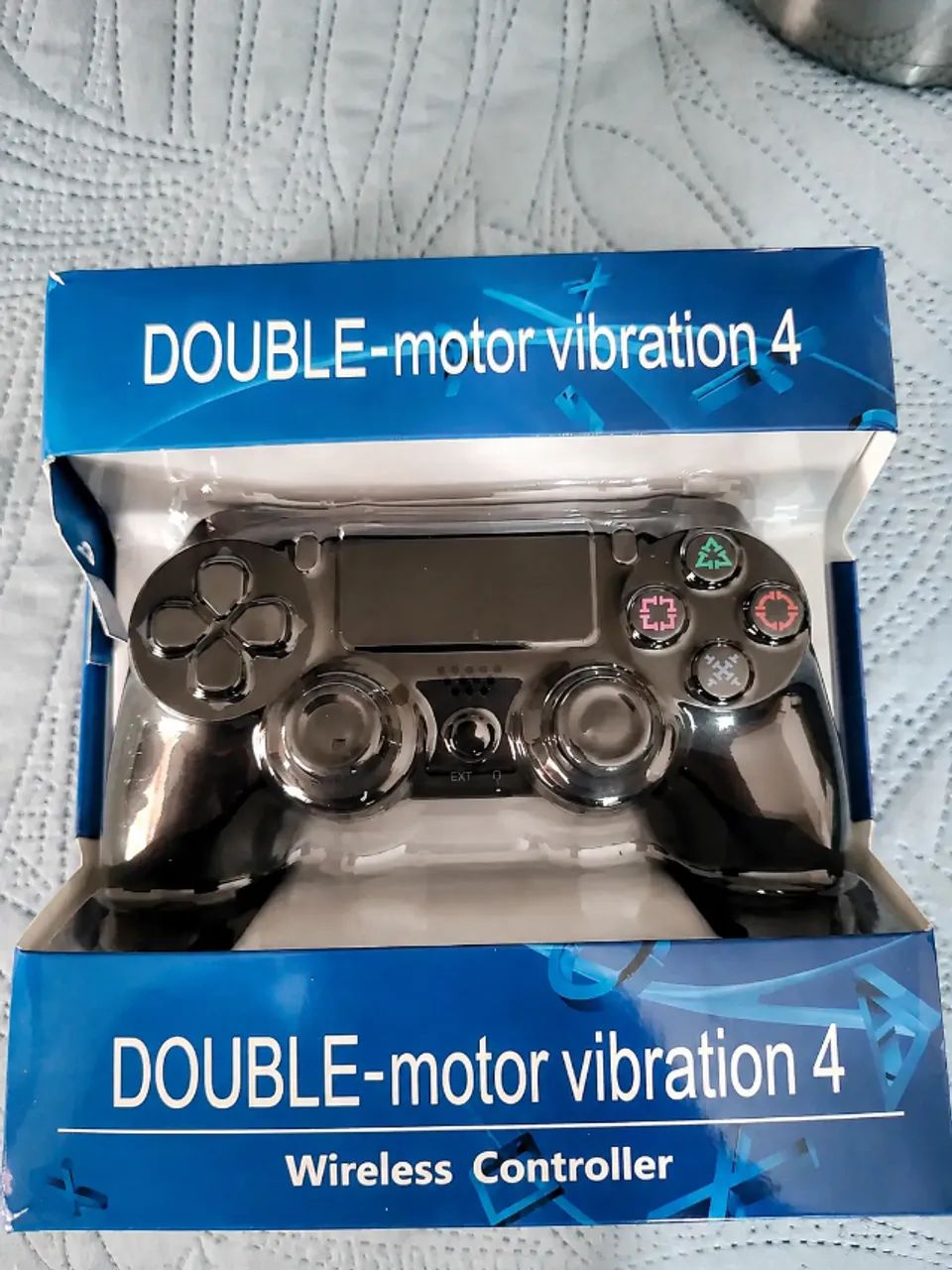 Controle PS4 Sem Fio Double Motor Vibration 4 Novo e Lacrado - Peas e  Acessrios de Vdeo Game - Morrinhos, Guaruj 1503880582 | OLX