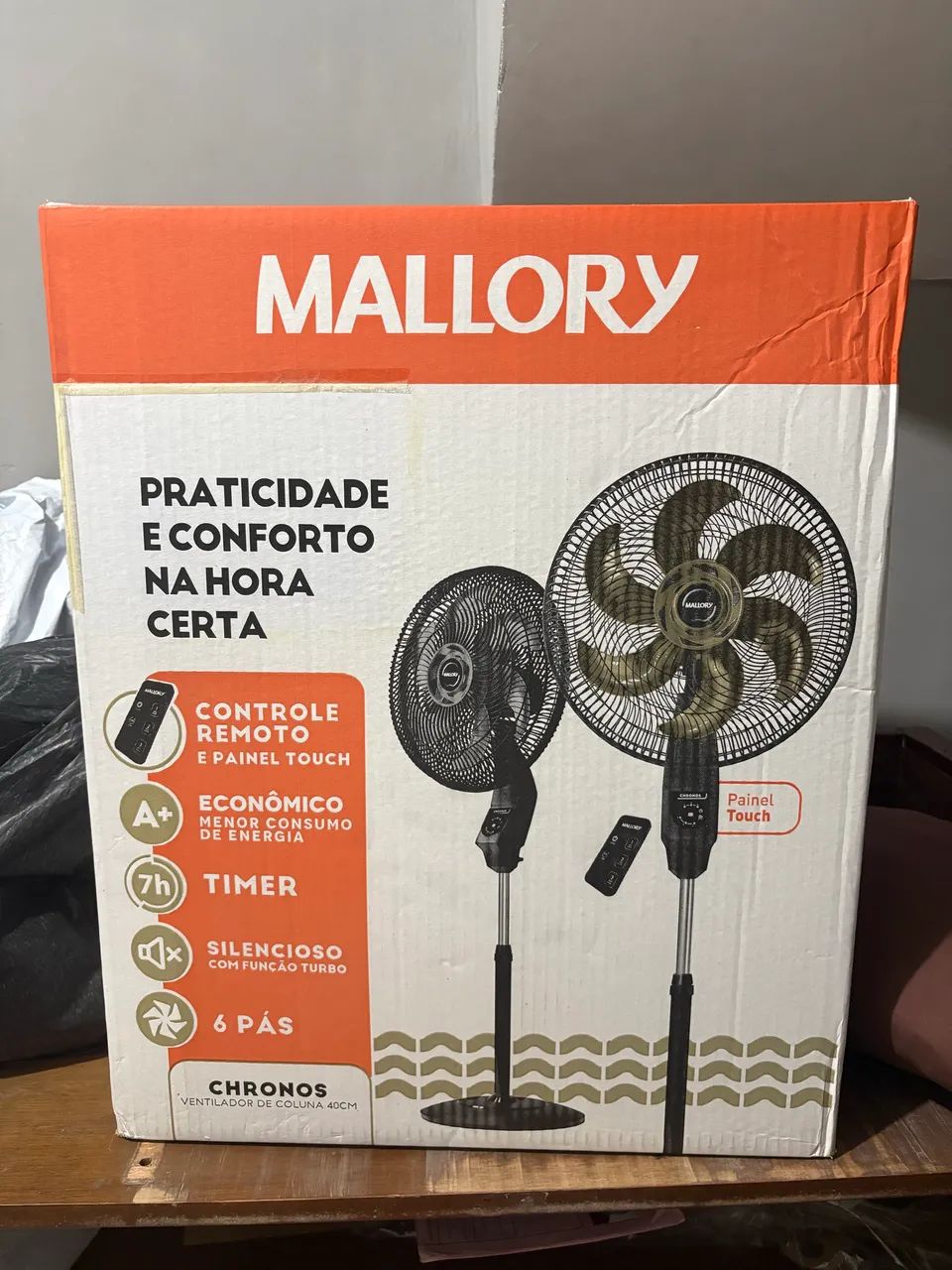 Ventilador malorry 6 pás- Novo na caixa  - Foto 4
