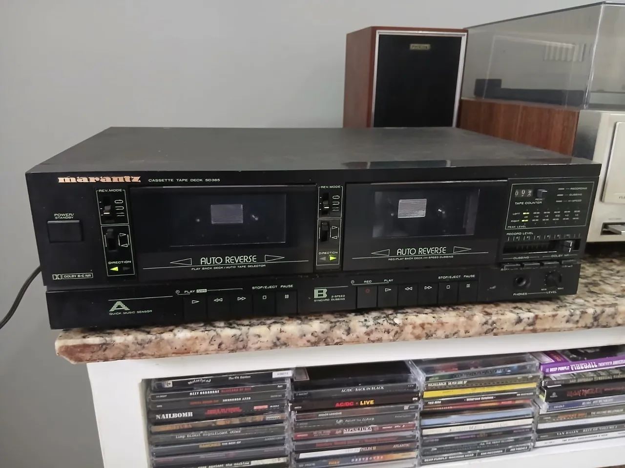 Tape Deck Marantz SD 385 Duplo - Foto 4