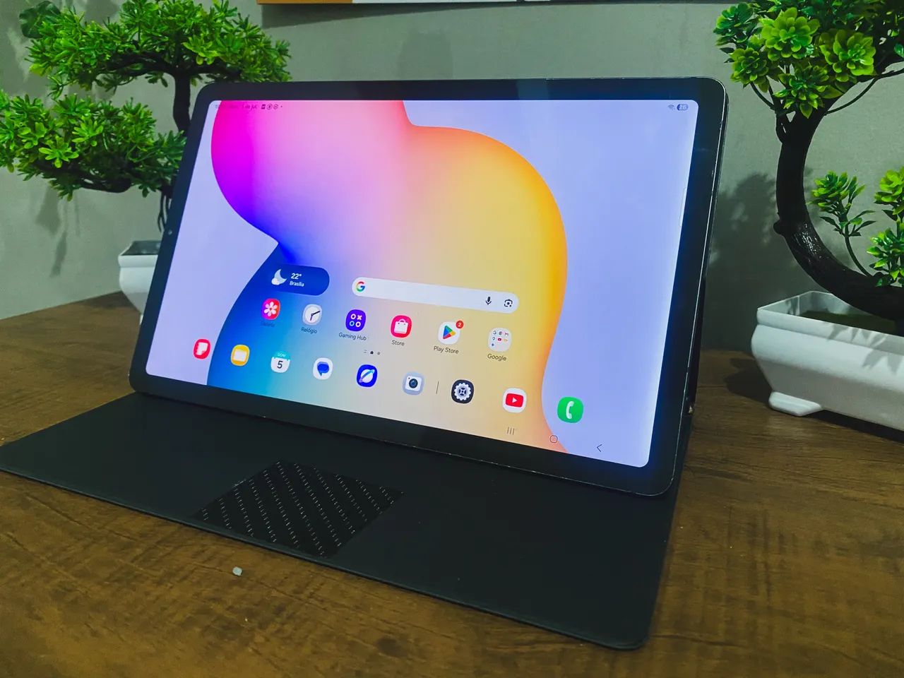 Samsung Galaxy Tab S6 Lite (P620) - Impecável + S-Pen + Capa - Foto 3