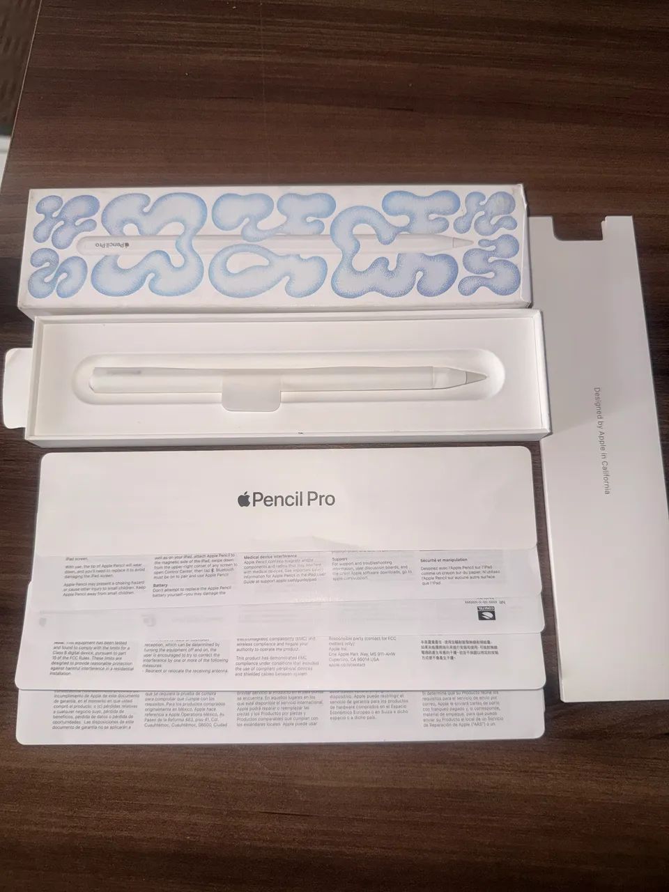 Apple Pencil Pro (CAIXA AZUL EDIÇÃO LIMITADA RARA) - NOVO