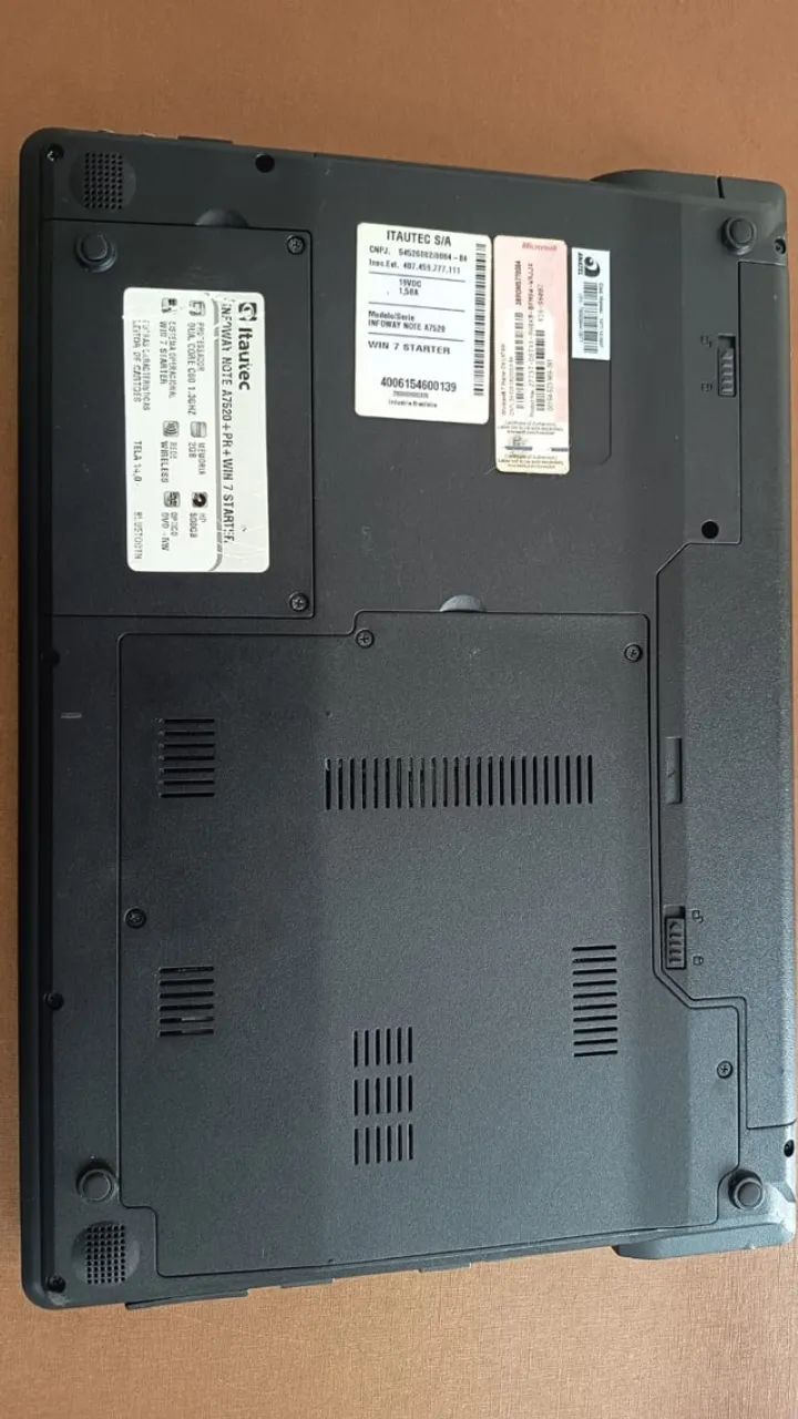 Notebook Itautec A7520 - usado no estado - Foto 2