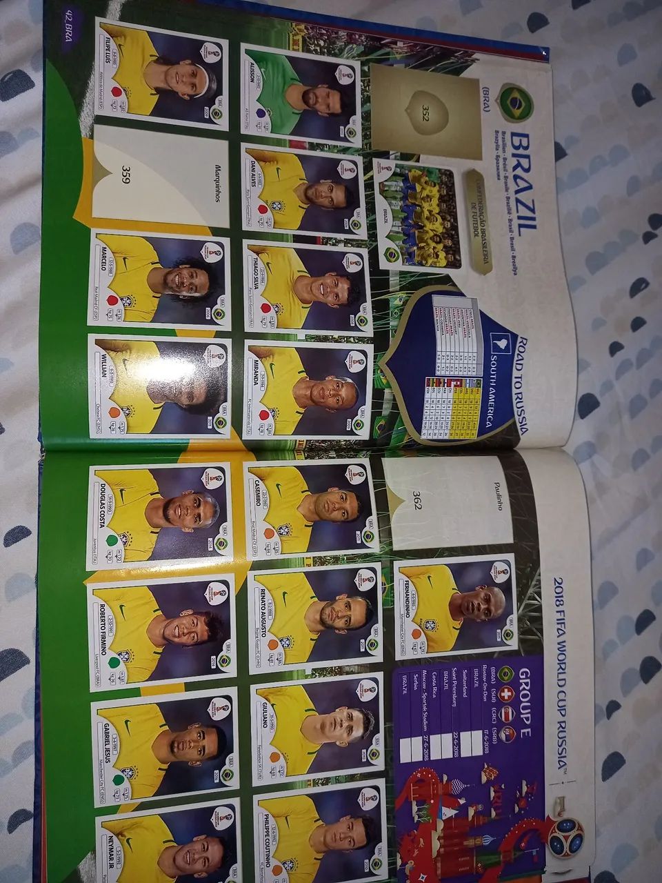Album figurinhas Copa 2018 incompleto  - Foto 2