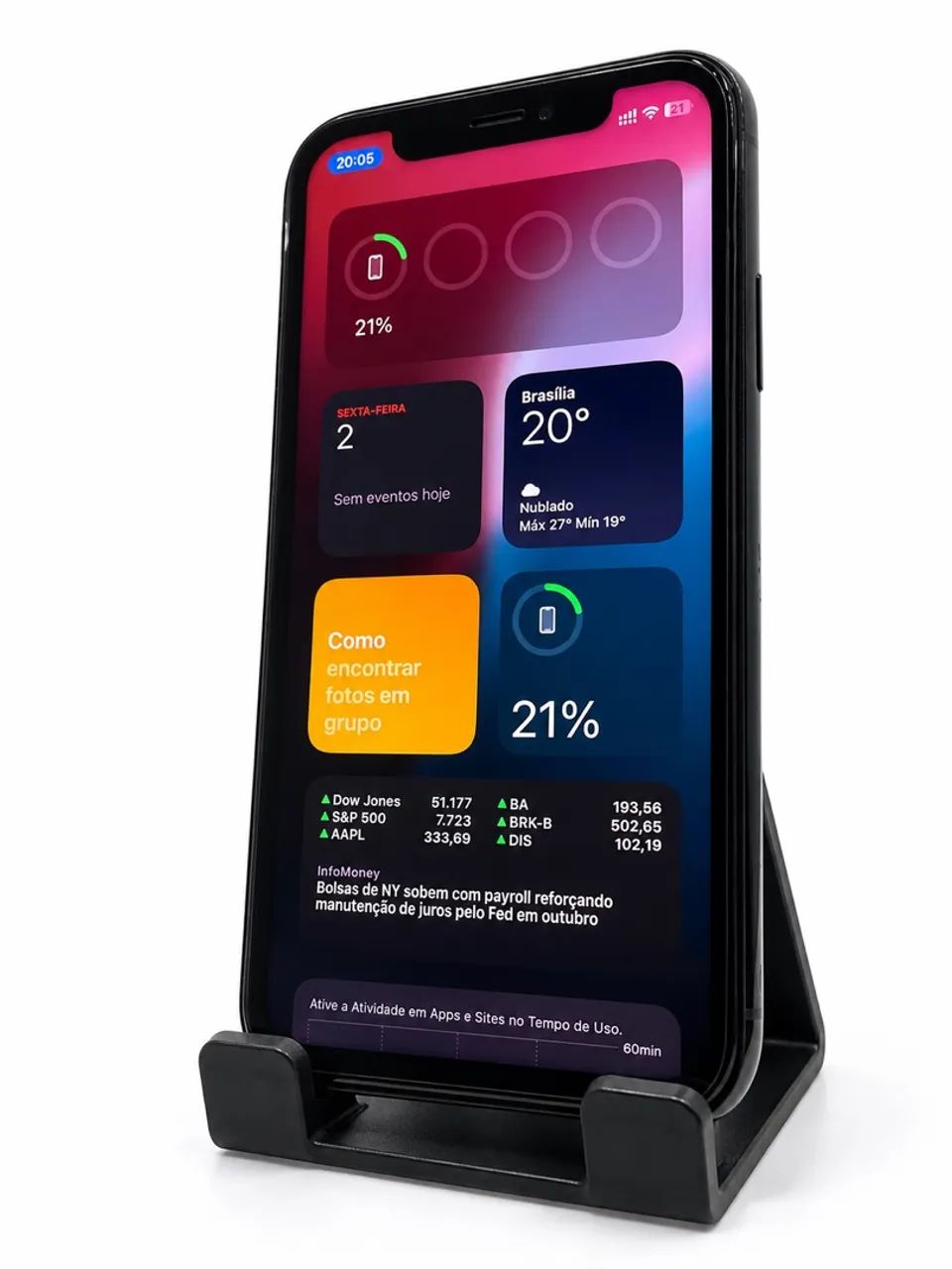 iPhone XR 64GB ? Bateria 100% - Foto 2