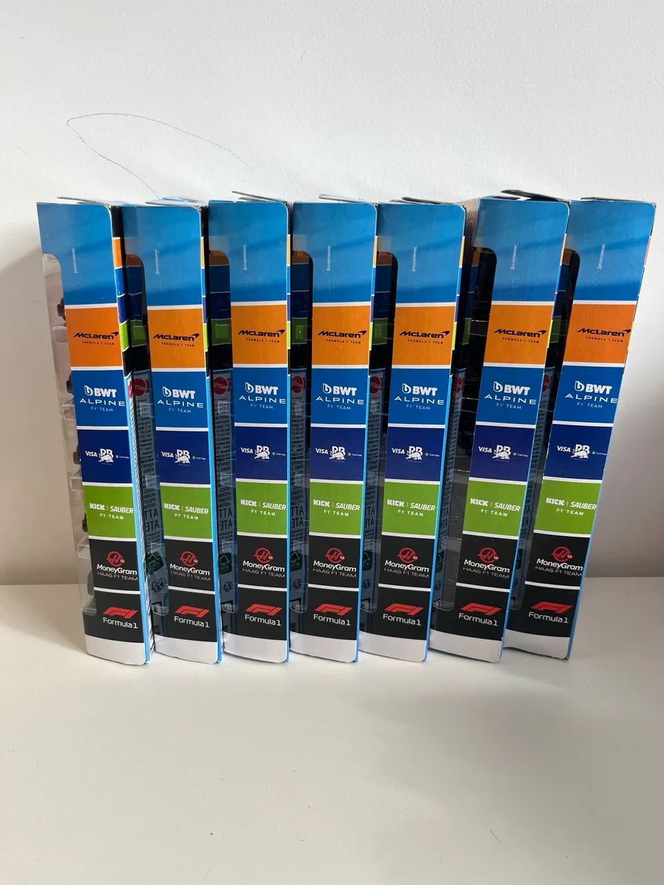 7 packs Lacrados Hot Wheels Formula 1 Pack5 - Foto 3