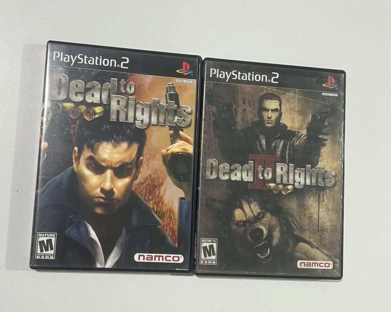 Dead to rights 1 e 2 ps2