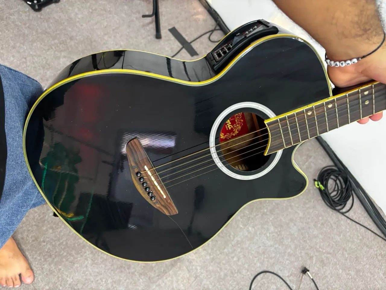 Violão Tagima Elétrico  - Foto 4
