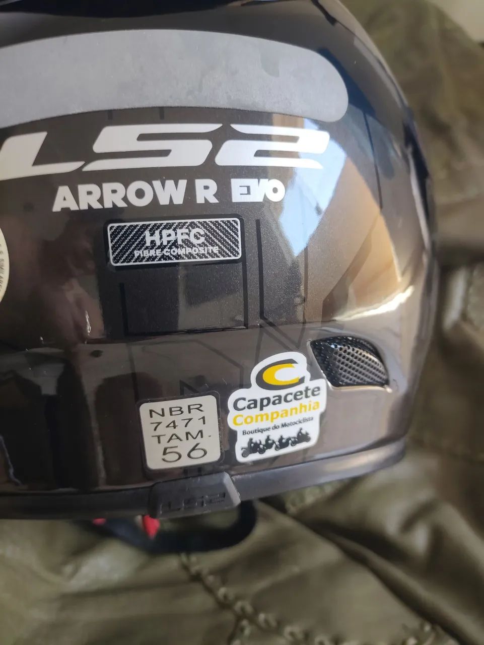 Capacete LS2 Arrow R evo HPFC número 56  - Foto 3