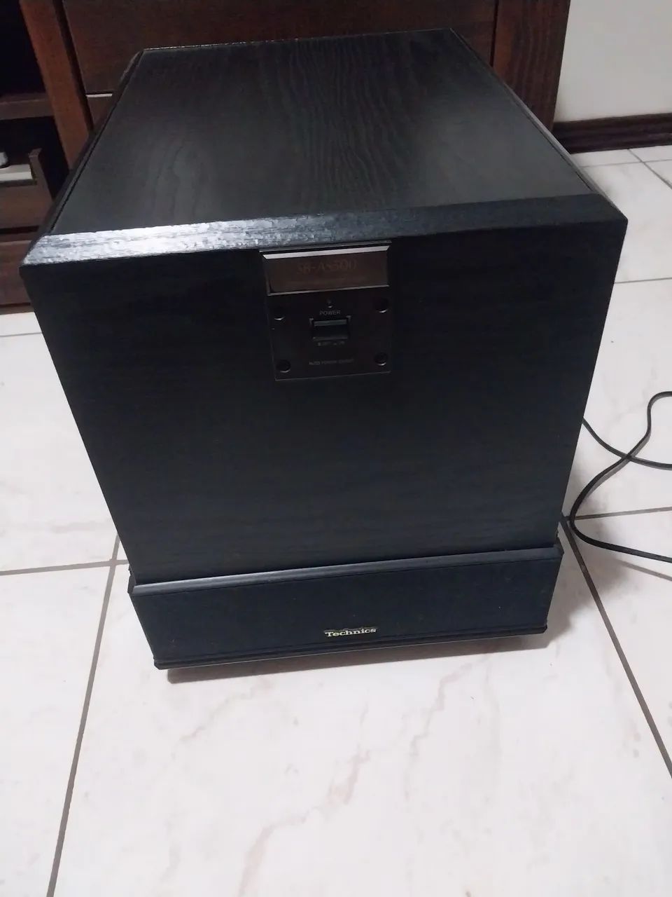 Subwoofer ativo Technics perfeito estado - Foto 2