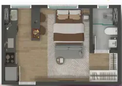 PLANTA 26m²
