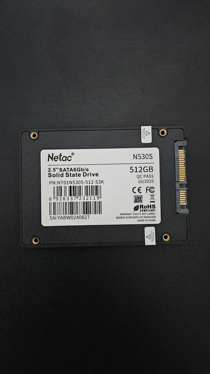 SSD Sata Netac 512gb - Foto 4