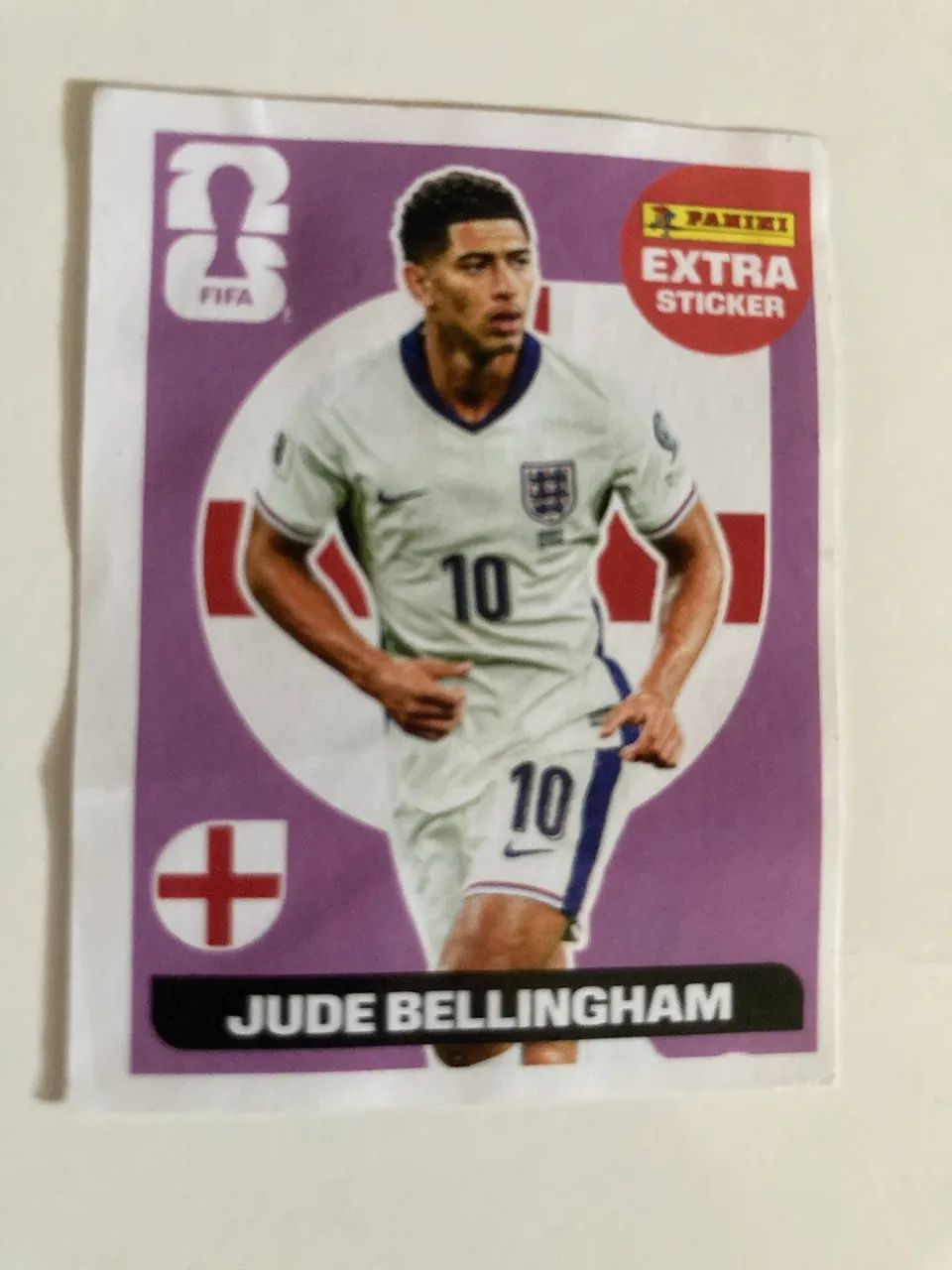 Figurinha Legend BELLINGHAM Roxa Copa do Mundo 2026 Extra  - Foto 3