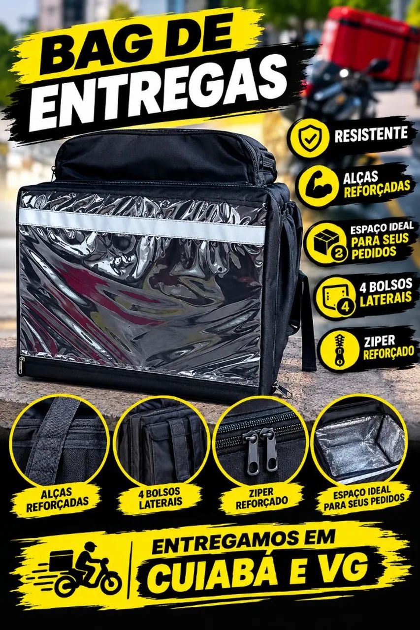 Mochilas de entrega Bag Motoboy 
