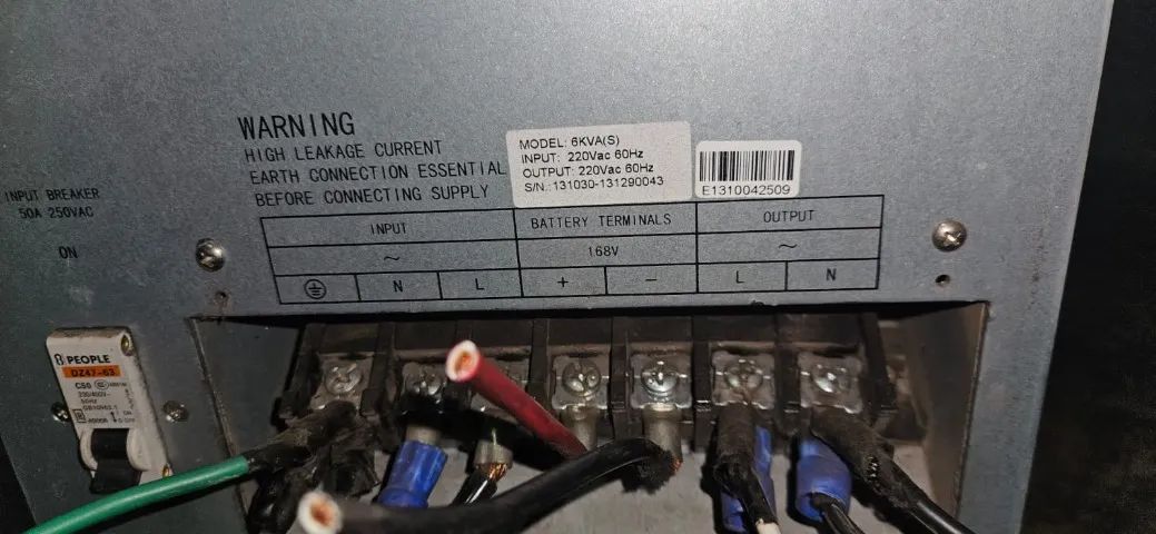 Nobreak 6 KVA SENOIDAL 220V,  saida 220V - Foto 3