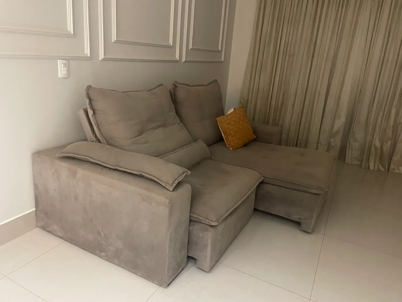 Sofá retrátil semi novo - Foto 3