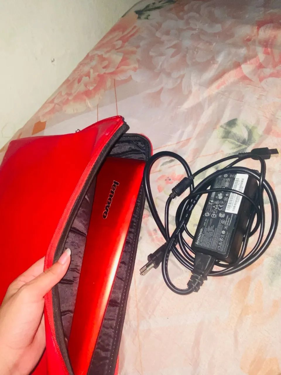notebook lenovo vermelho  - Foto 2