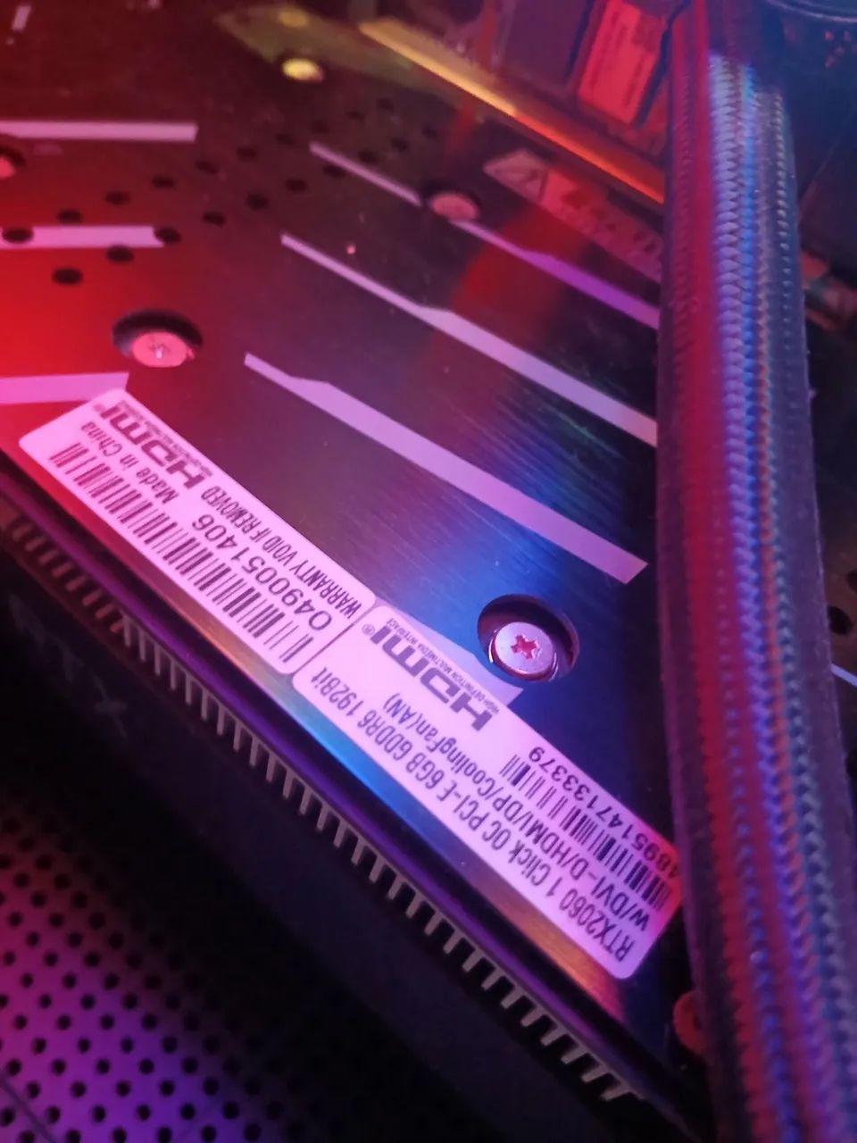 VENDO RTX 2060 6gb troco e uma maior pago a volta  - Foto 2